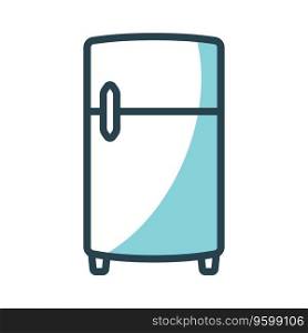 Refrigerator icon vector on trendy design