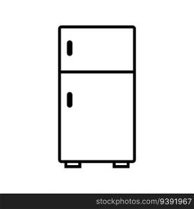 refrigerator icon vector template illustration logo design