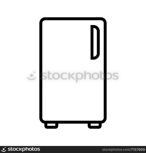 refrigerator - kitchen appliances icon vector design template