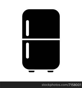 refrigerator - kitchen appliances icon vector design template