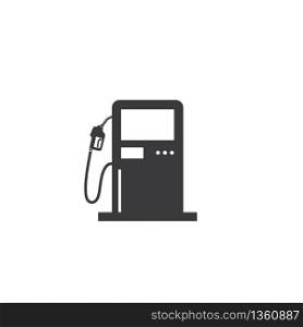 refueling gasoline point vector illustration
