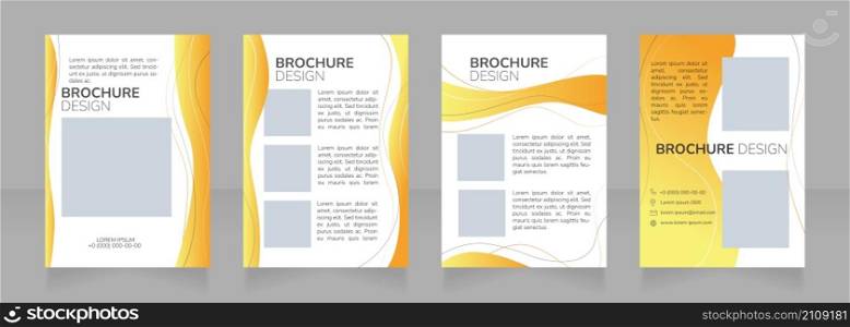 Rehab center promotion blank brochure design. Template set with copy space for text. Premade corporate reports collection. Editable 4 paper pages. Nunito Bold, ExtraLight, Light fonts used. Rehab center promotion blank brochure design