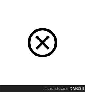 reject icon vector design templates white on background