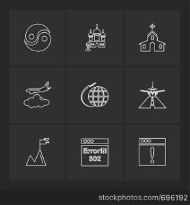 religion; networks; team; science; share; networking; islam; jesus; christan; god; father; prayer; cross; technology; maths; icon; vector; design; flat; collection; style; creative; icons , hindu , geeta , website , ui ,