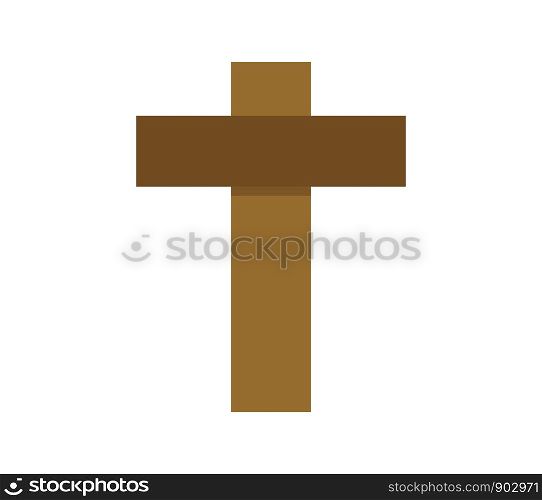 Religious cross icon