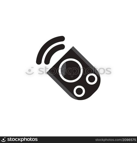remote control icon design vector templates white on background