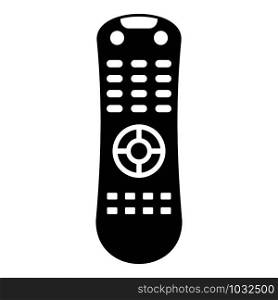 Remote control icon. Simple illustration of remote control vector icon for web design isolated on white background. Remote control icon, simple style