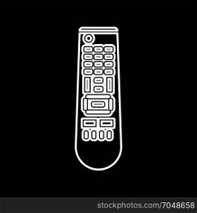 Remote control panel icon .
