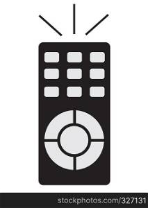 remote icon on white background. flat style. remote icon for your web site design, logo, app, UI. remote symbol.