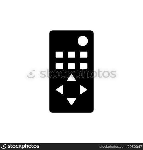 remote icon vector solid style