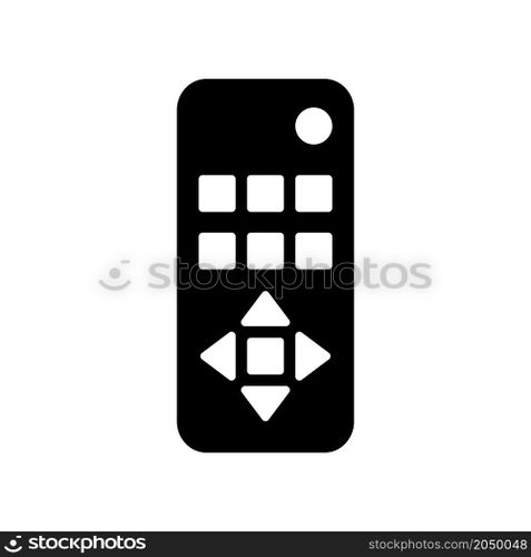 remote icon vector solid style
