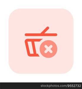 Removal of product not purchased while shopping