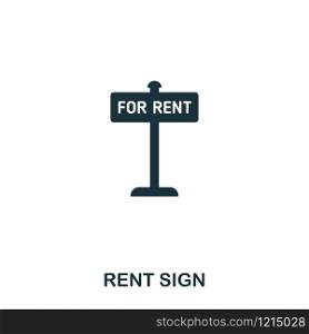 Rent Sign creative icon. Simple element illustration. Rent Sign concept symbol design from real estate collection. Can be used for web, mobile and print. web design, apps, software, print. Rent Sign creative icon. Simple element illustration. Rent Sign concept symbol design from real estate collection. Can be used for web, mobile and print. web design, apps, software, print.