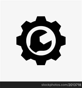 repair icon vector flat style
