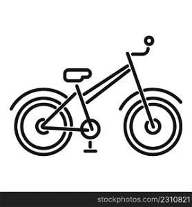 Repair kid bike icon outline vector. Fix service. Wheel fixing. Repair kid bike icon outline vector. Fix service