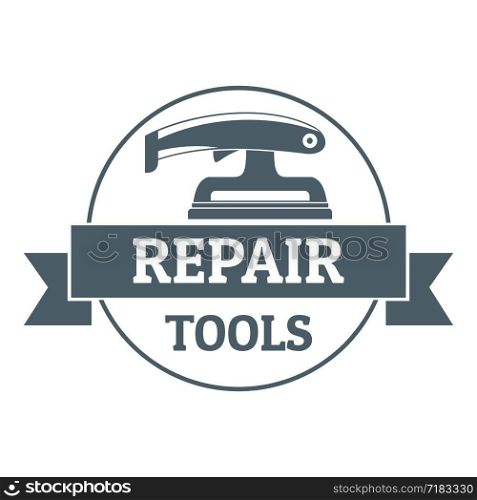 Repair tool logo. Simple illustration of repair tool vector logo for web. Repair tool logo, simple gray style
