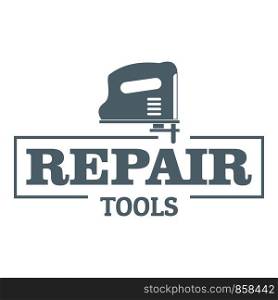 Repair work logo. Simple illustration of repair work vector logo for web. Repair work logo, simple gray style