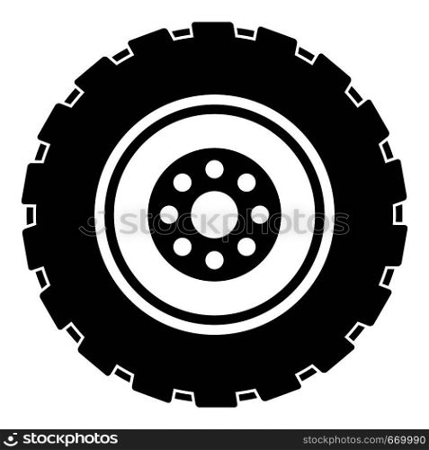 Repairing tire icon. Simple illustration of repairing tire vector icon for web. Repairing tire icon, simple style.