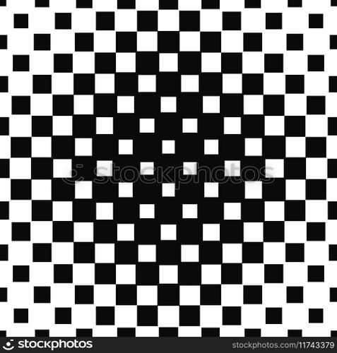 Repeating halftone square pattern design Vector Image