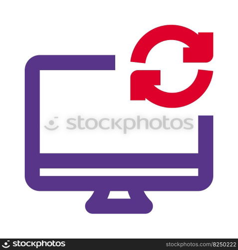 Repeating task or process on desktop computer.