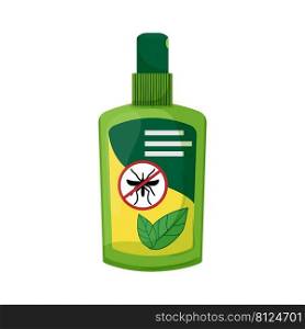repellent bug spray color icon vector. repellent bug spray sign. isolated symbol illustration. repellent bug spray color icon vector illustration