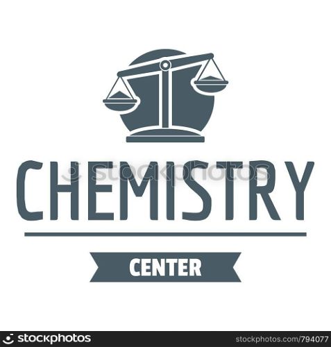 Research lab logo. Simple illustration of research lab vector logo for web. Research lab logo, simple gray style