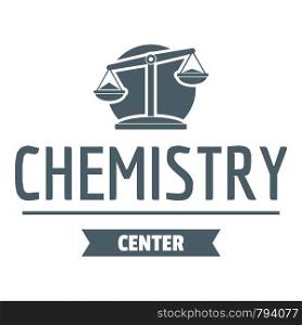 Research lab logo. Simple illustration of research lab vector logo for web. Research lab logo, simple gray style
