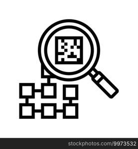 research neural network line icon vector. research neural network sign. isolated contour symbol black illustration. research neural network line icon vector illustration