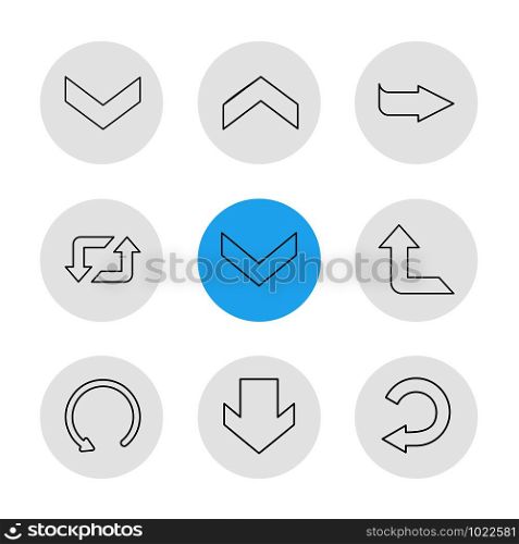 reset , up , next , arrows , directions , left , right , pointer , download , upload , up , down , play , pause , foword , rewind , icon, vector, design, flat, collection, style, creative, icons