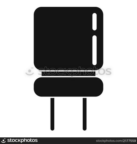 Resistance capacitor icon simple vector. Diode chip. Electronic microchip. Resistance capacitor icon simple vector. Diode chip