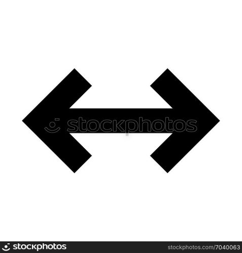 resize arrow on isolated background, icon on isolated background