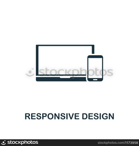 Responsive Design icon. Premium style design from design ui and ux collection. Pixel perfect responsive design icon for web, apps, software, printing usage.. Responsive Design icon. Premium style design from design ui and ux icon collection. Pixel perfect Responsive Design icon for web, apps, software, print usage