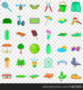 Rest icons set. Cartoon style of 36 rest vector icons for web for any design. Rest icons set, cartoon style