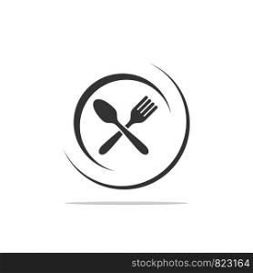 Restaurant Icon Logo Template Illustration Design. Vector EPS 10.