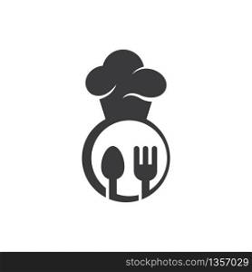 Restaurant logo vector icon design