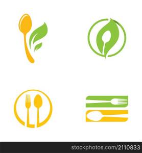 Restaurant logo vector template