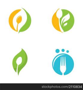 Restaurant logo vector template