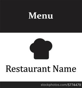 Restaurant menu