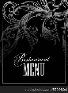 Restaurant menu design. Vector illustration. Restaurant menu design. Vector illustration EPS 10