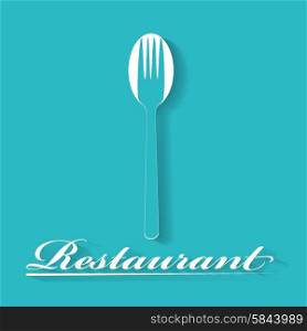 restaurant menu retro poster