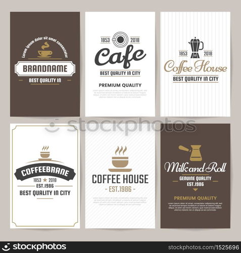 Restaurant Retro Vector Logo for banner, poster, flyer