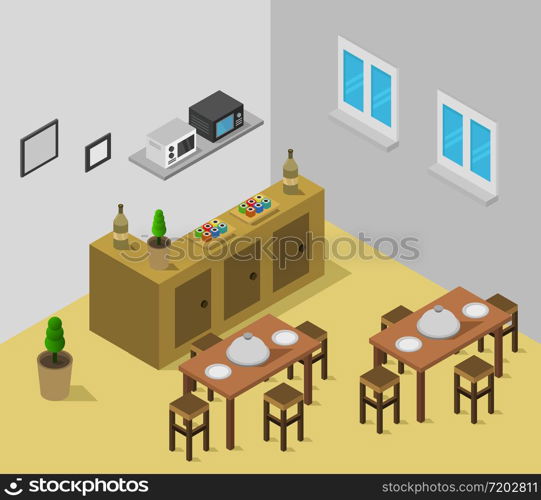 restaurant room