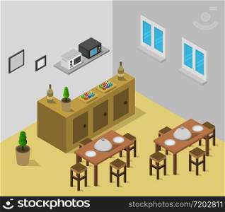 restaurant room