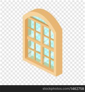 Restaurant window frame icon. Isometric illustration of restaurant window frame vector icon for web. Restaurant window frame icon, isometric 3d style