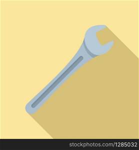 Restore wrench icon. Flat illustration of restore wrench vector icon for web design. Restore wrench icon, flat style