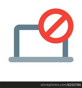 Restricting desktop use because of safety concerns.