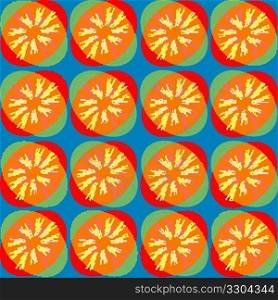 retro abstract pattern