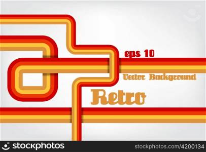 retro background vector illustration