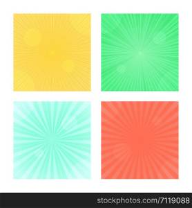 Retro background vintage style classic 80s-90s with light radial. vector illustration