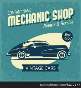 retro car vintage automotive